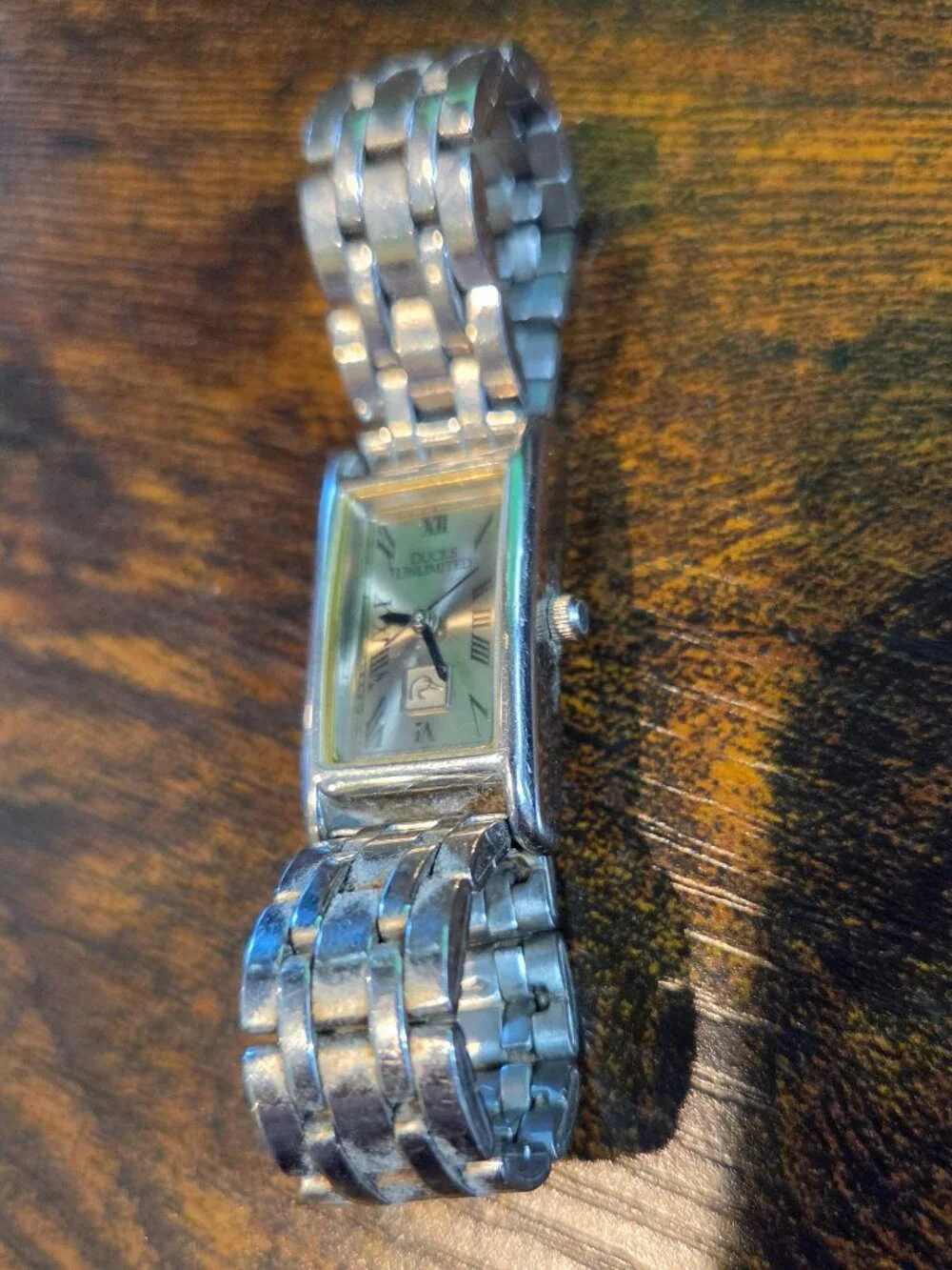Ducks Unlimited Rectangular Faced Womens Watch- Japan Movt- 7